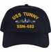 USS Tunny SSN-682 w/Blue Water Dolphins Embroidered Cap