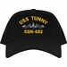 USS Tunny SSN-682 w/Blue Water Dolphins Embroidered Cap
