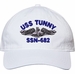 USS Tunny SSN-682 with Dolphins Unstructured Dad Cap