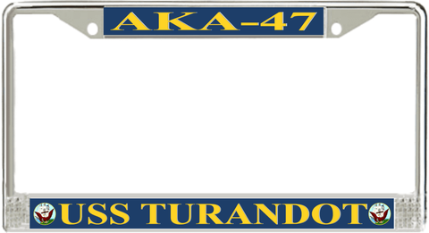 USS Turandot AKA-47 License Plate Frame