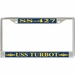 USS Turbot SS-427 License Plate Frame