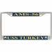 USS Turkey AMS-56 License Plate Frame