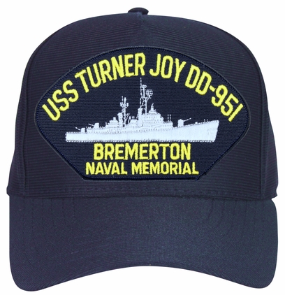 USS Turner Joy DD-951 Bremerton Naval Memorial Ship Cap