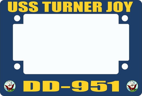 USS Turner Joy DD-951 Motorcycle Frame