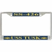 USS Tusk SS-426 License Plate Frame