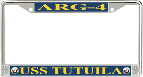USS Tutuila ARG-4 License Plate Frame