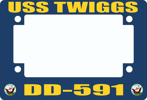 USS Twiggs DD-591 Motorcycle Frame