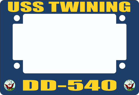 USS Twining DD-540 Motorcycle Frame