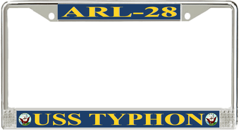 USS Typhon ARL-28 License Plate Frame