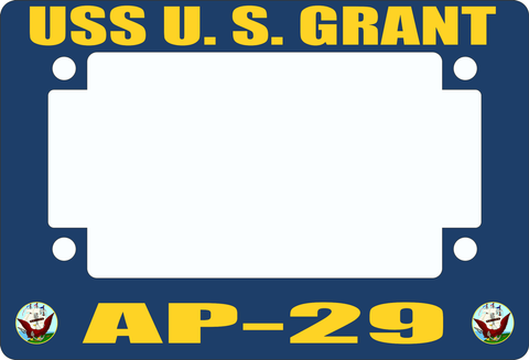 USS U. S. Grant AP-29 Motorcycle Frame
