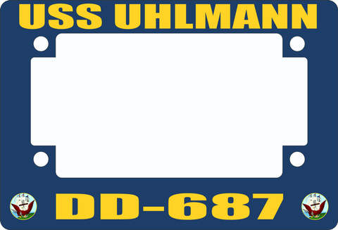 USS Uhlmann DD-687 Motorcycle Frame