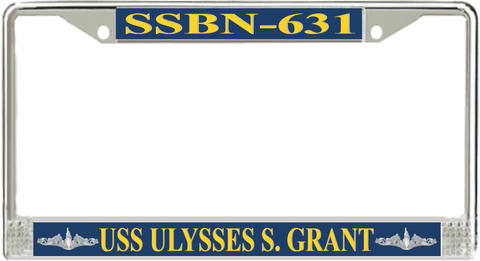 USS Ulysses S. Grant SSBN-631 License Plate Frame
