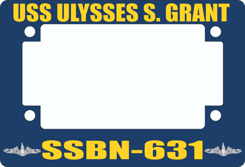 USS Ulysses S. Grant SSBN-631 Motorcycle Frame