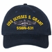 USS Ulysses S Grant SSBN-631 with Dolphins Unstructured Dad Cap