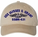 USS Ulysses S Grant SSBN-631 with Dolphins Unstructured Dad Cap