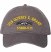 USS Ulysses S Grant SSBN-631 with Dolphins Unstructured Dad Cap