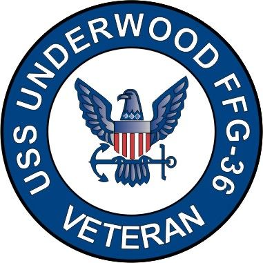 USS Underwood FFG-36 Veteran Decal Sticker
