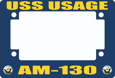 USS Usage AM-130 Motorcycle Frame