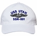 USS Utah SSN-801 with Dolphins Unstructured Dad Cap