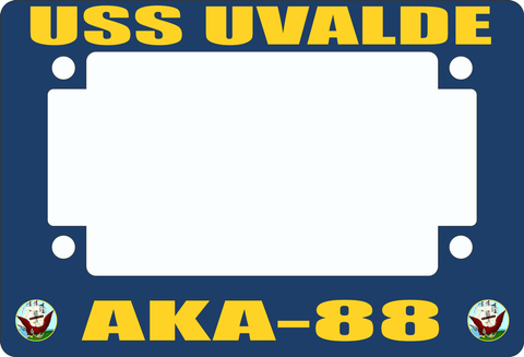 USS Uvalde AKA-88 Motorcycle Frame