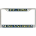 USS Valdez FF-1096 License Plate Frame