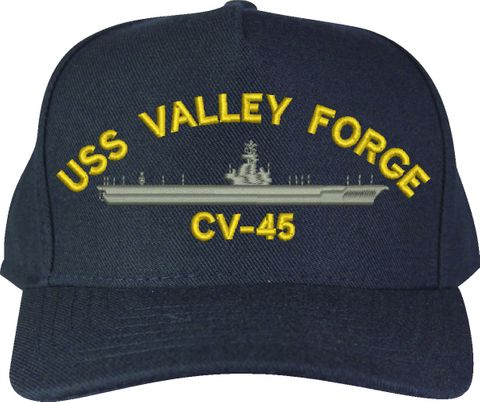 USS Valley Forge CV-45 U.S. Made Cap