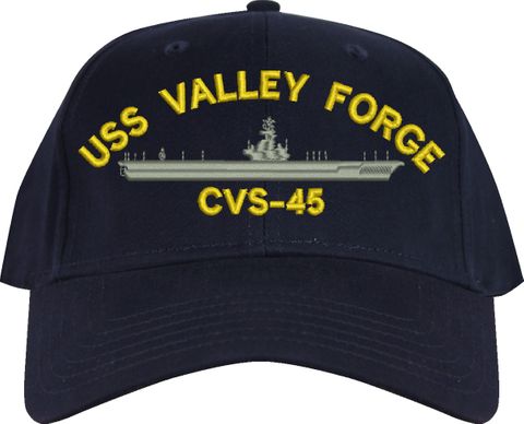 USS Valley Forge CVS-45 Imported Cap