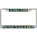 USS Valor AMc-108 License Plate Frame