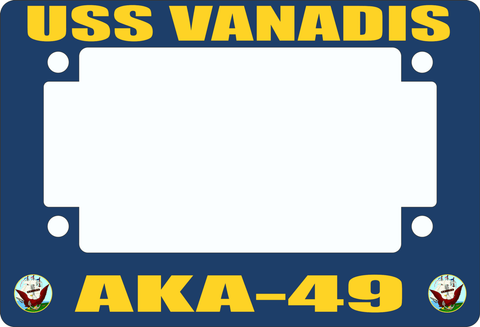 USS Vanadis AKA-49 Motorcycle Frame