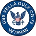 USS Vella Gulf CG-72 Veteran Decal Sticker