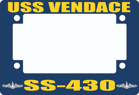 USS Vendace SS-430 Motorcycle Frame