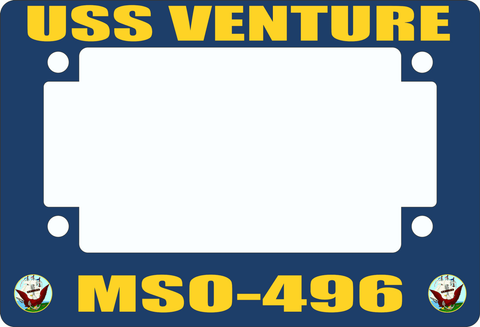 USS Venture MSO-496 Motorcycle Frame