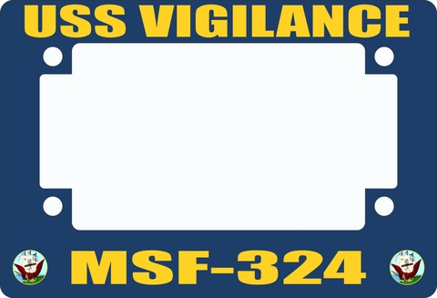 USS Vigilance MSF-324 Motorcycle Frame