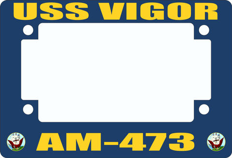 USS Vigor AM-473 Motorcycle Frame