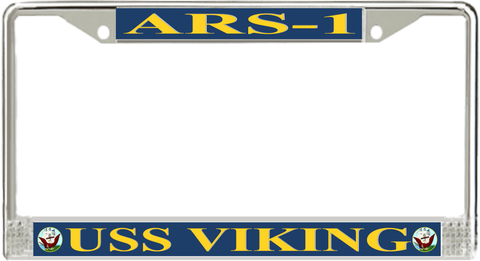 USS Viking ARS-1 License Plate Frame