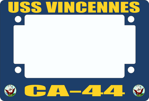 USS Vincennes CA-44 Motorcycle Frame