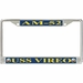 USS Vireo AM-52 License Plate Frame