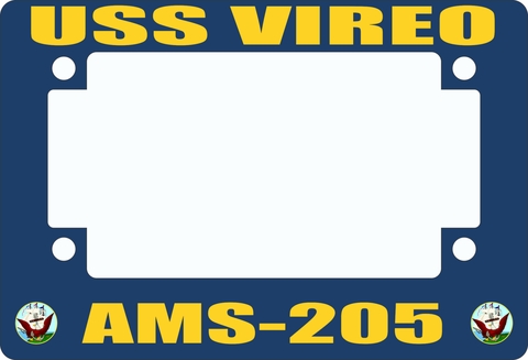 USS Vireo AMS-205 Motorcycle Frame