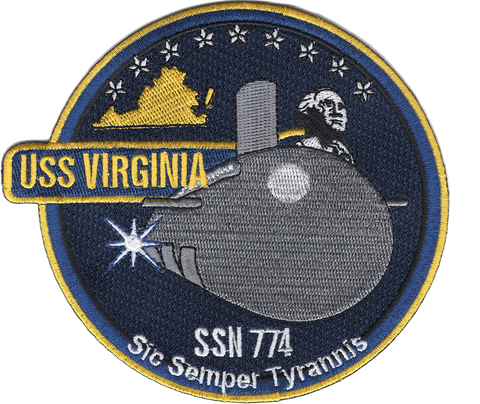 USS Virginia SSN-774 Patch