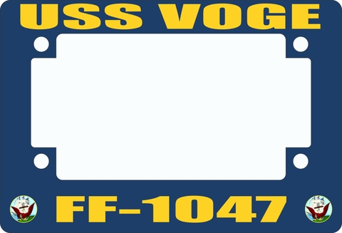 USS Voge FF-1047 Motorcycle Frame