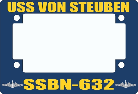 USS Von Steuben SSBN-632 Motorcycle Frame