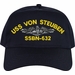 USS Von Steuben SSBN-632 with Dolphins Custom Embroidered Cap