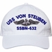 USS Von Steuben SSBN-632 with Dolphins Unstructured Dad Cap