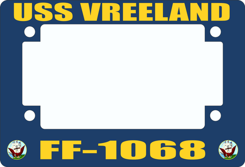 USS Vreeland FF-1068 Motorcycle Frame