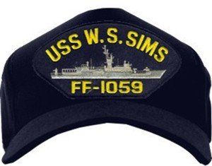 USS W.S. Sims FF-1059 Emblematic Cap