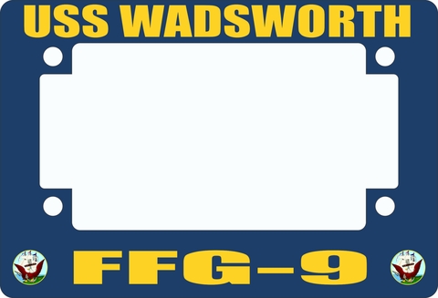 USS Wadsworth FFG-9 Motorcycle Frame
