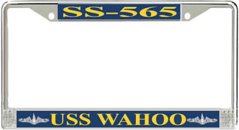 USS Wahoo SS-565 License Plate Frame
