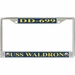 USS Waldron DD-699 License Plate Frame