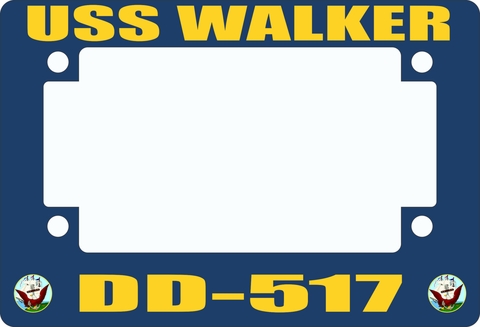 USS Walker DD-517 Motorcycle Frame