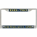 USS Wallace L. Lind DD-703 License Plate Frame